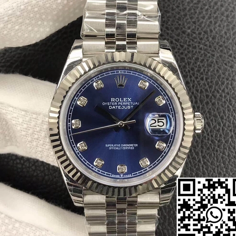 18ct Datejust M126234-0037 EW Factory Gold White Rolex 0314